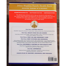 Load image into Gallery viewer, John's Hopkins Family Health Book - Home Medical Reference Guide
