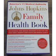 Load image into Gallery viewer, John's Hopkins Family Health Book - Home Medical Reference Guide