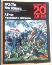 Load image into Gallery viewer, Vintage History of the 20th Century Magazine Lot of 6 - Nos 1, 2, 3, 5, 7, 9.