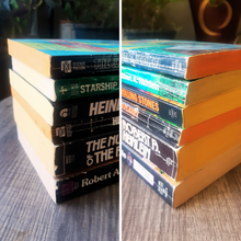 Load image into Gallery viewer, Vintage Robert A. Heinlein Paperbacks - Set of 6
