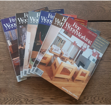 Load image into Gallery viewer, Fine Woodworking Full Set (6 Volumes) 1989 - #74-79 Vintage Magazines