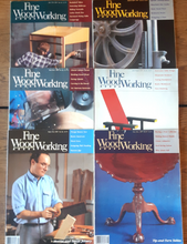 Load image into Gallery viewer, Fine Woodworking Full Set (6 Volumes) 1987 - #62-67 Vintage Magazines