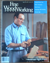 Load image into Gallery viewer, Fine Woodworking Full Set (6 Volumes) 1987 - #62-67 Vintage Magazines