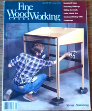Load image into Gallery viewer, Fine Woodworking Full Set (6 Volumes) 1987 - #62-67 Vintage Magazines