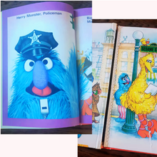Load image into Gallery viewer, Vintage 1970s Sesame Street Library Books Set Books 1-6