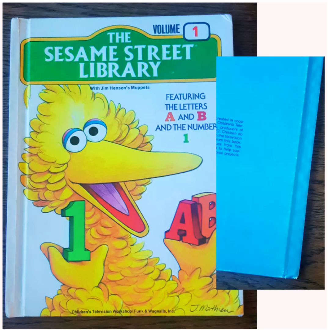 Vintage 1970s Sesame Street Library Books Set Books 1-6 – parkbookworm
