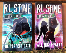 Load image into Gallery viewer, Set of RL Stine: Fear Street - All-Night Party & The Perfect Date (First Editions 2005)