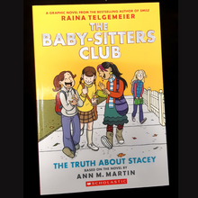 Load image into Gallery viewer, The Truth About Stacey: A Graphic Novel (The Babysitters Club #2) by Ann M. Martin and Raina Telgemeier
