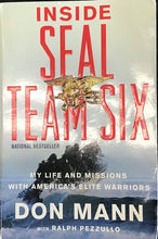 Load image into Gallery viewer, Inside Seal Team six, Don Mann
