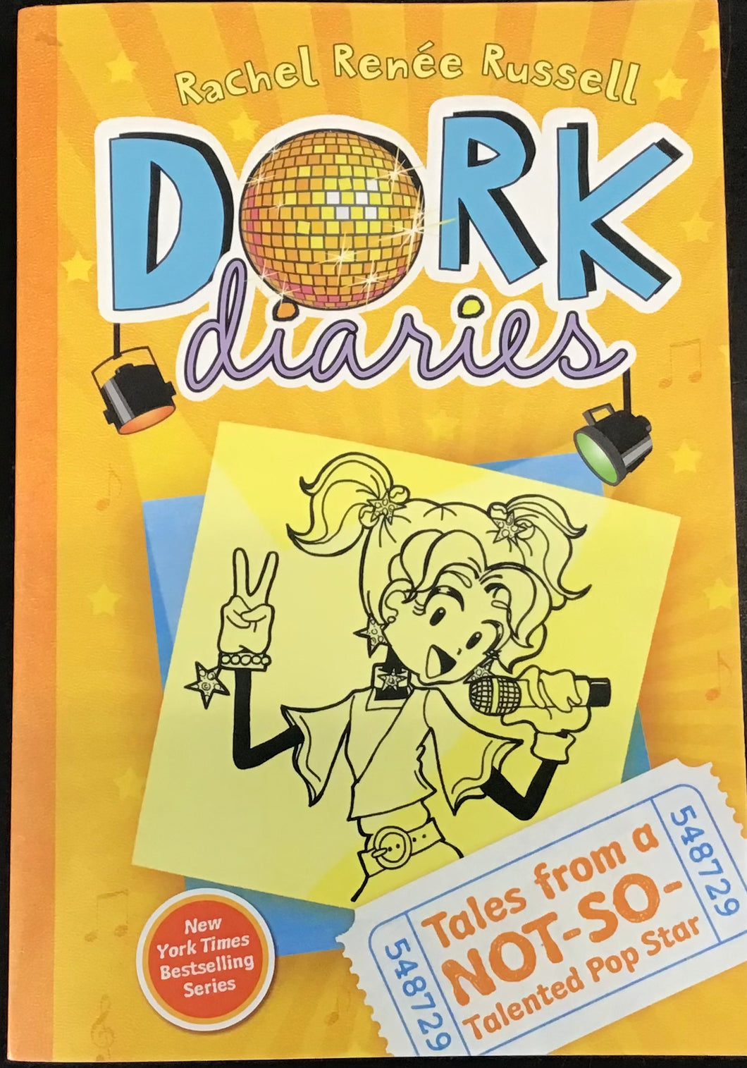 Dork Diaries: Tales From a Not-So-Talented Pop Star, Rachel Renee Russell