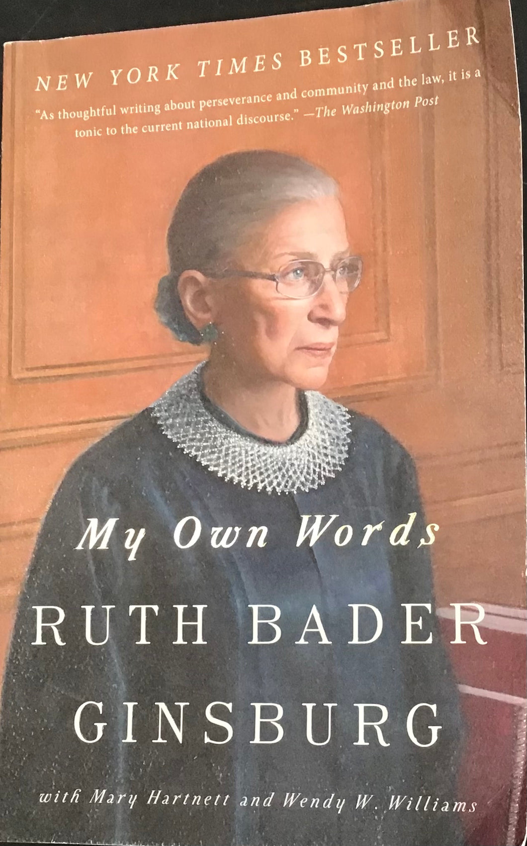 My Own Words, Ruth Badger Ginsburg