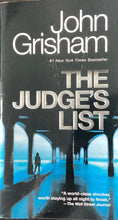 Load image into Gallery viewer, The Judge&#39;s List, John Grisham
