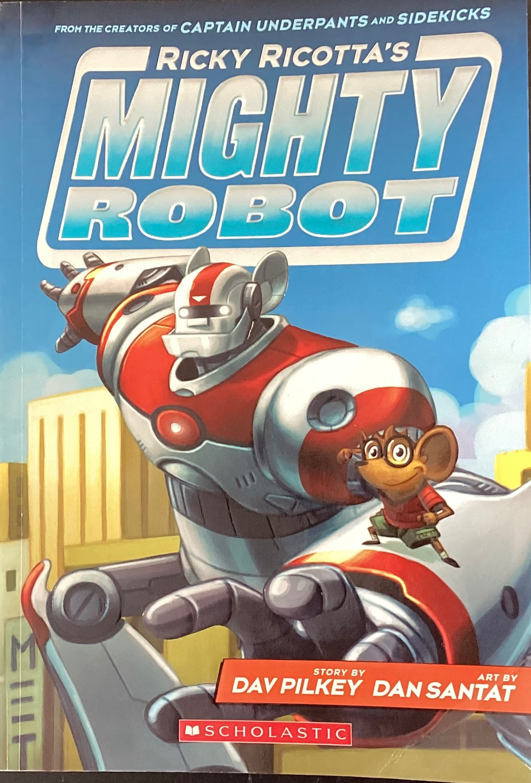 Ricky Ricotta's Mighty Robot, Dav Pilkey