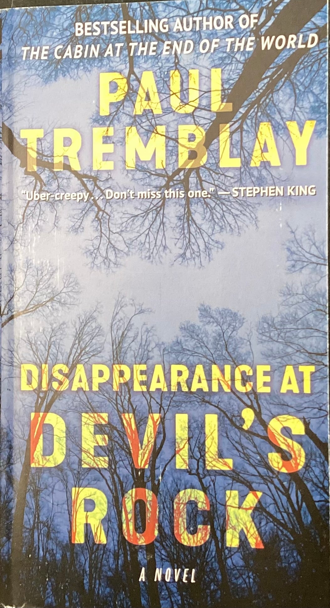 Disappearance At Devil's Rock, Paul Tremblay