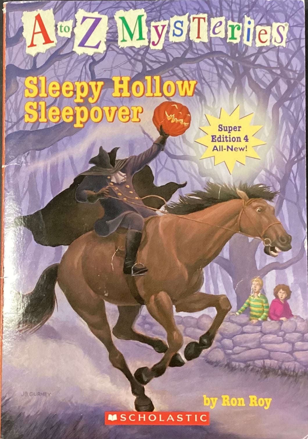 Sleepy Hollow Sleepover, Ron Roy