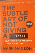 Load image into Gallery viewer, The Subtle Art Of Not Giving A F🌟c,by Mark Manson
