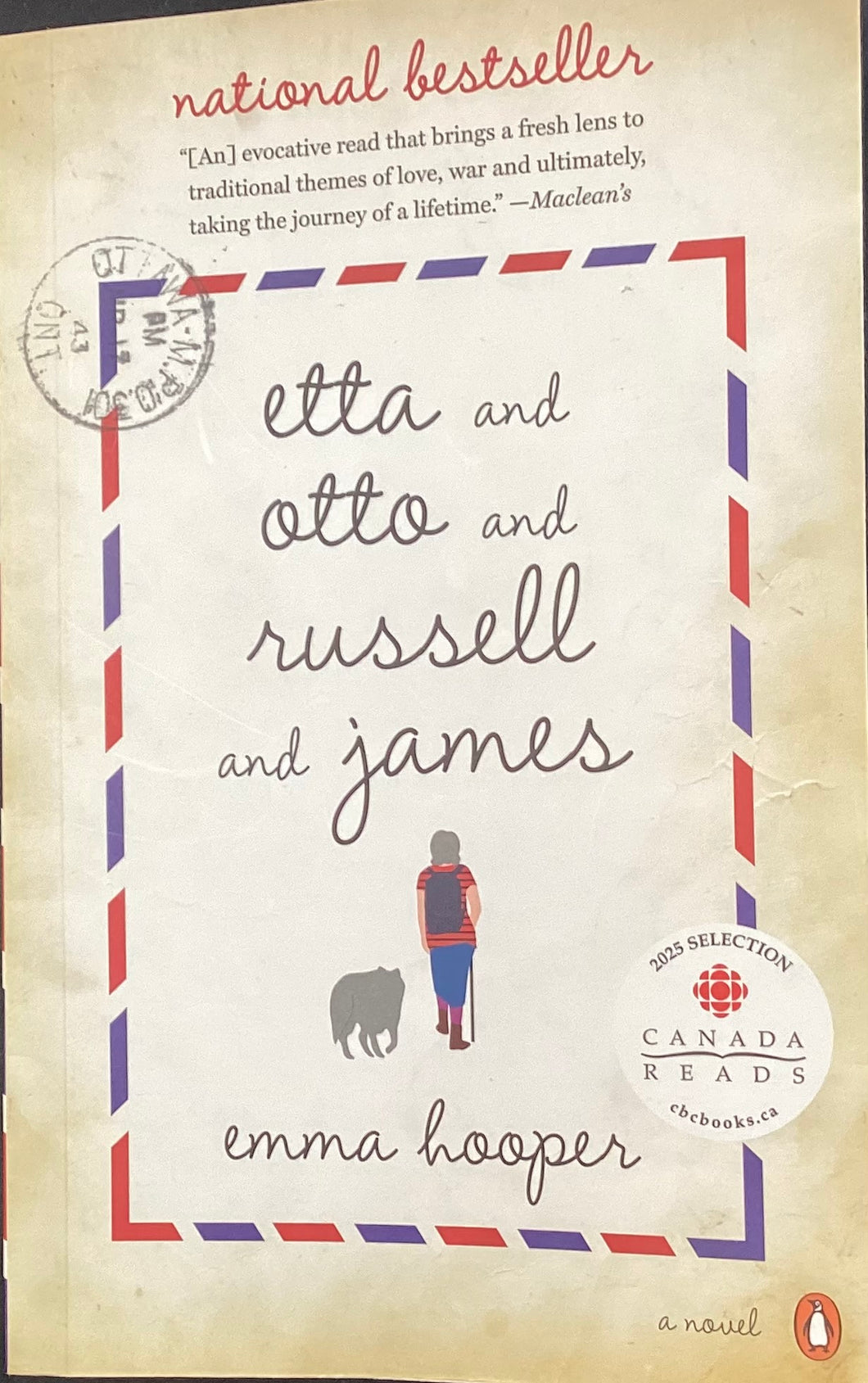 Etta and Otto and Russell and James- Emma Hooper