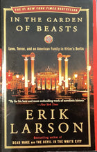 Load image into Gallery viewer, In The Garden Of Beasts, Erik Larson

