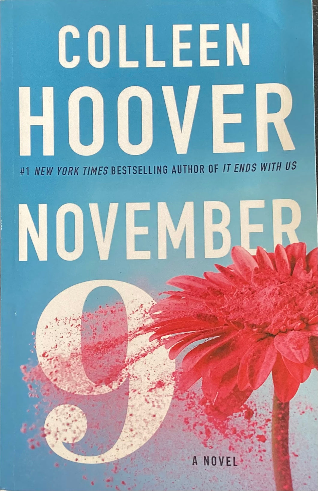 November 9, Colleen Hoover