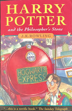 Load image into Gallery viewer, Harry Potter and the Philosopher's Stone by J.K. Rowling
