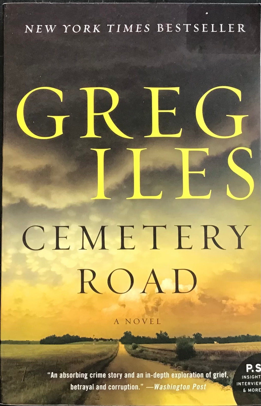 Cemetery Road, Greg Iles