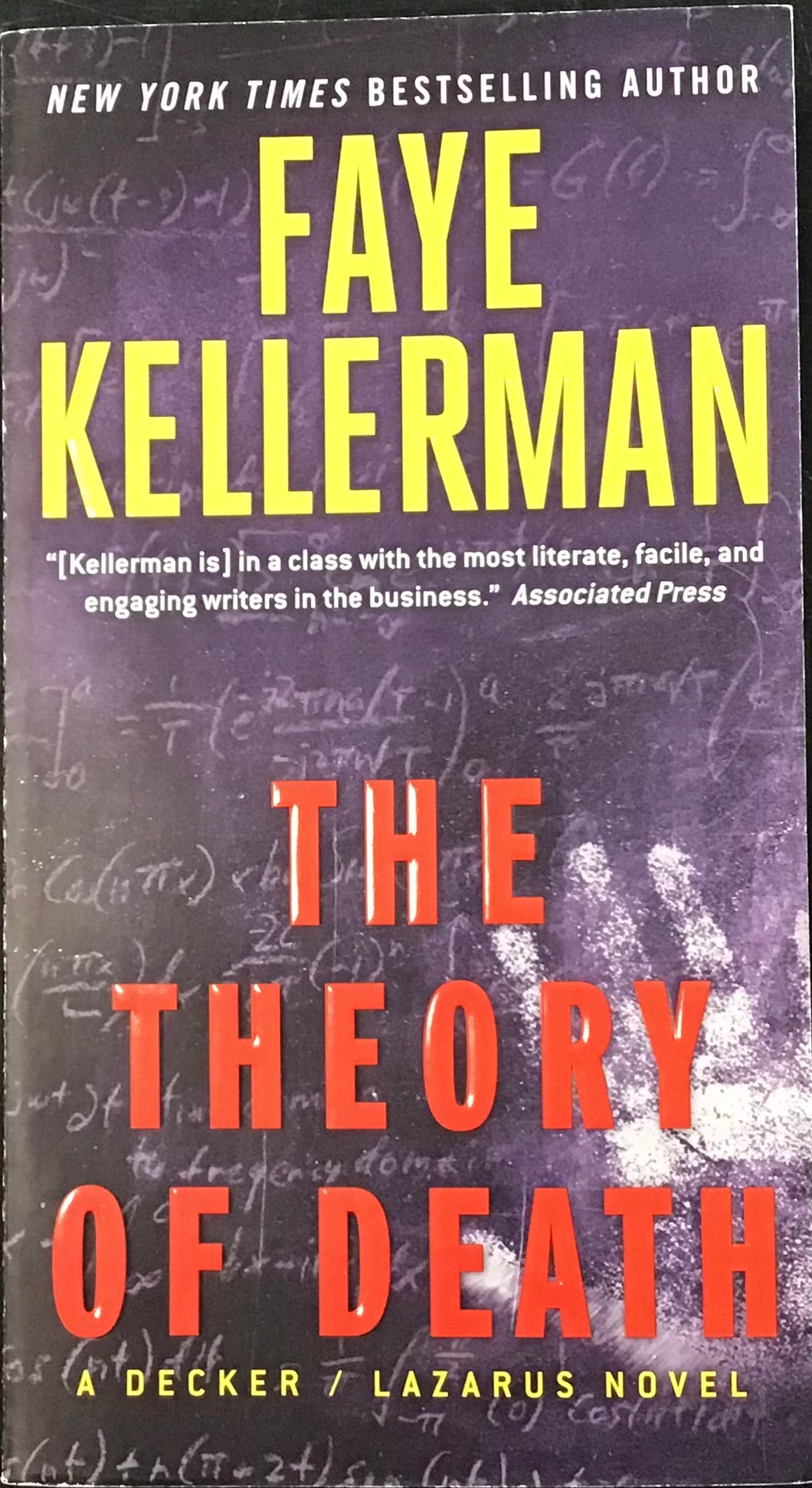 The Theory Of Death, Faye Kellerman