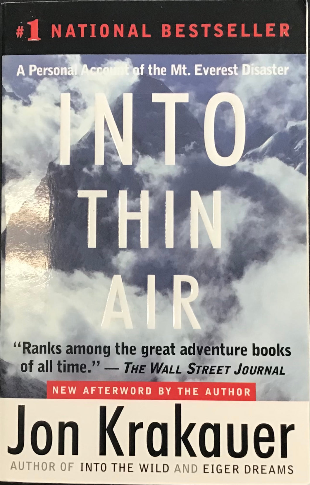 Into Thin Air, Jon Krakauer