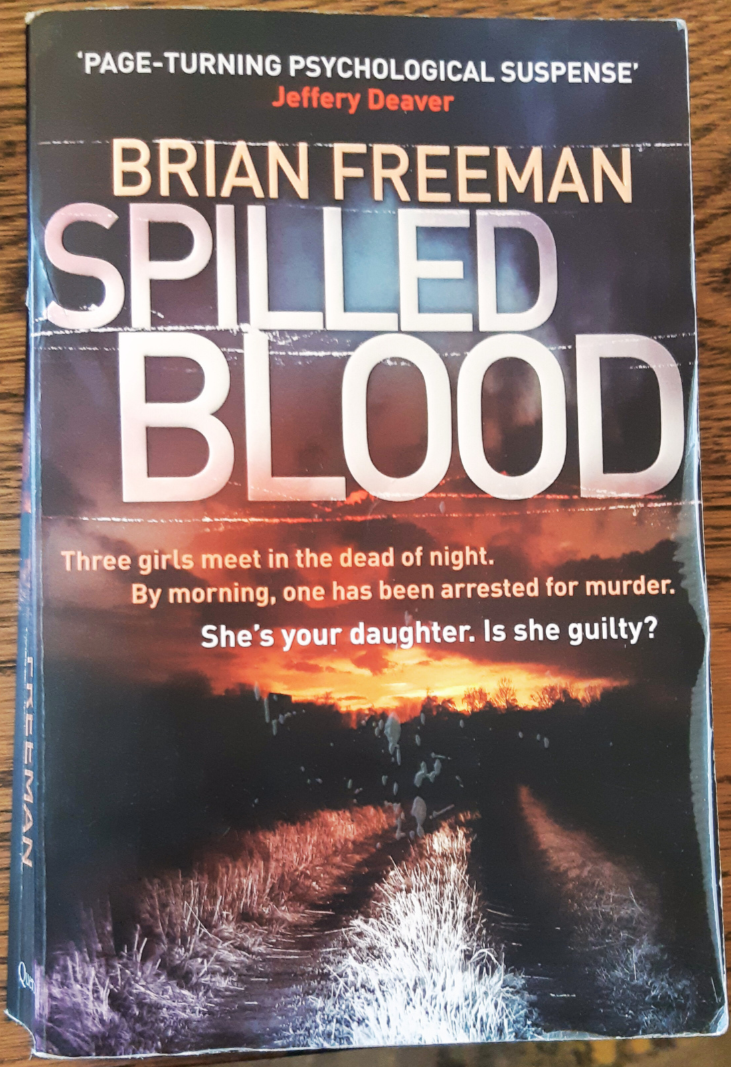 Spilled Blood by Brian Freeman