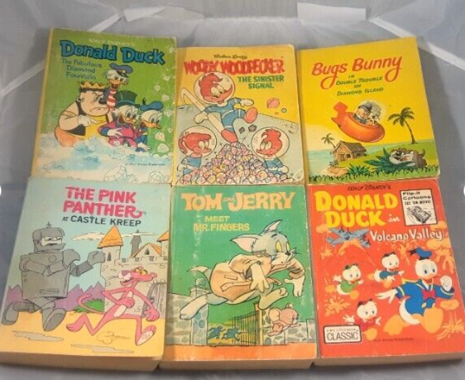 Vintage Collectible Whitman Classic Big Little Books - Set of 11 - 1967-1980