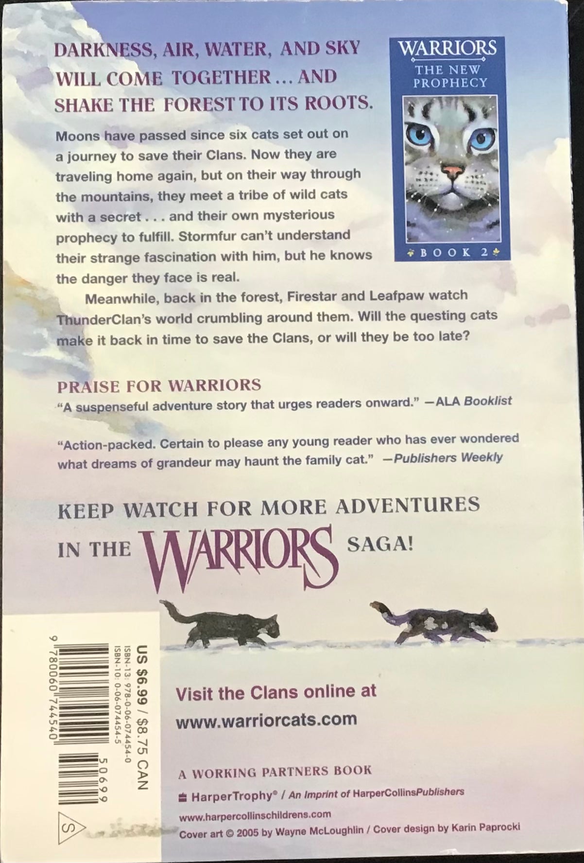 Warriors: Moonrise (The New Prophecy Book #2) by Erin Hunter – nerdnookbooks