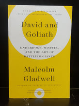 Load image into Gallery viewer, David and Goliath: Underdogs, Misfits and the Art of Battling Giants by Malcolm Gladwell
