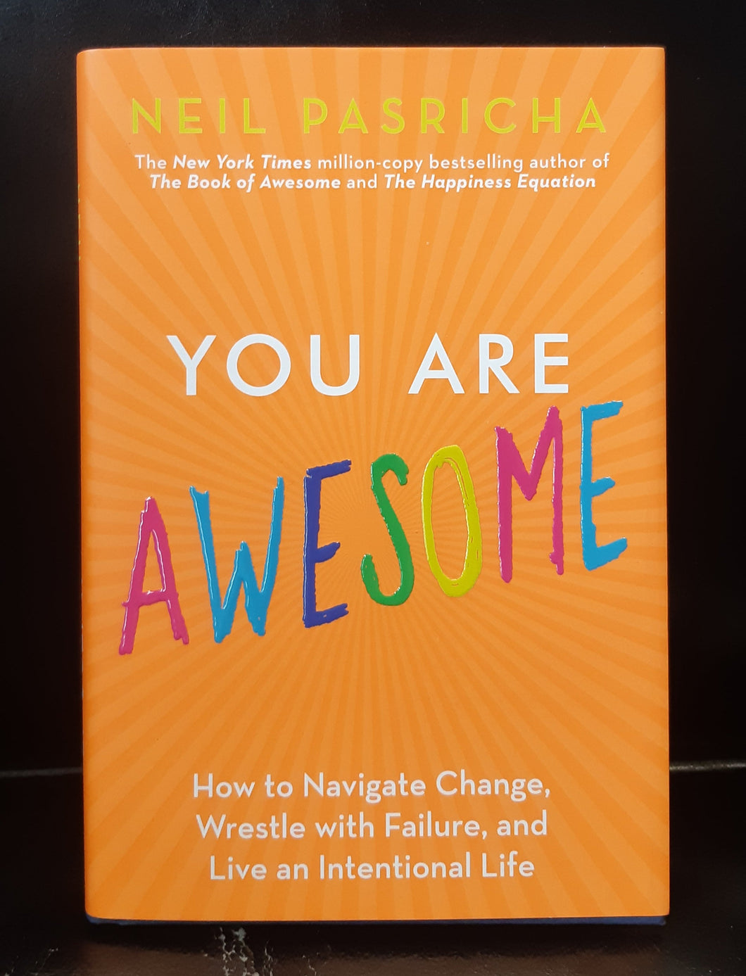 You Are Awesome: How to Navigate Change, Wrestle with Failure, and Live an Intentional Life by Neil Pasricha