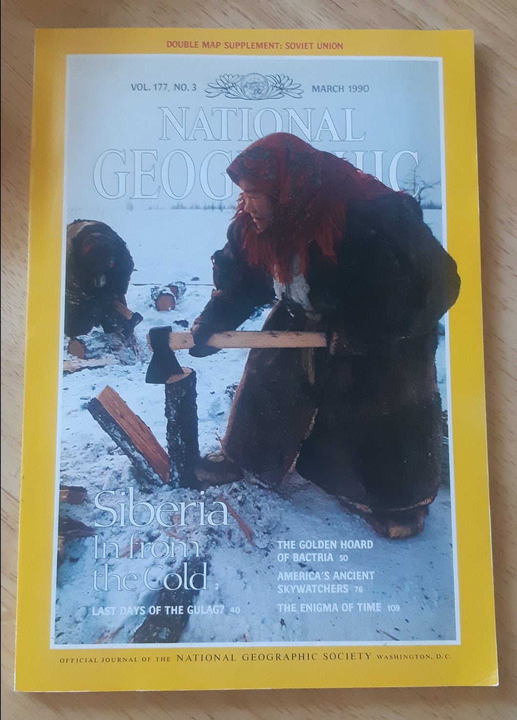 National Geographic - March 1990 (Vol. 177, No. 3)