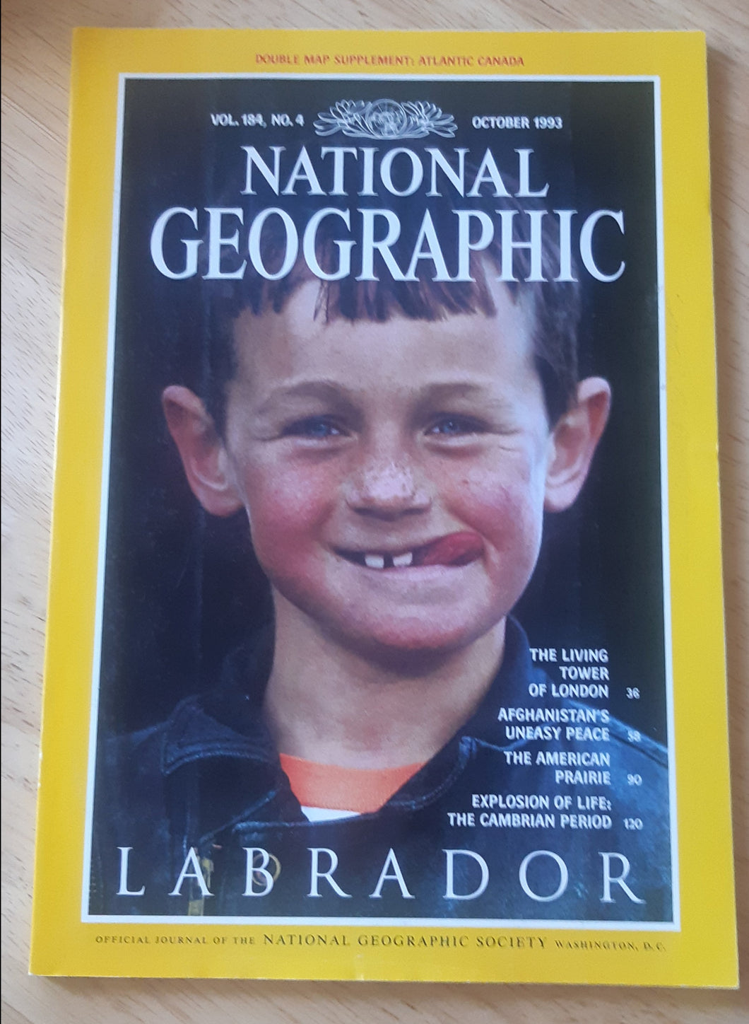 National Geographic - October 1993 (Vol. 184, No. 4)