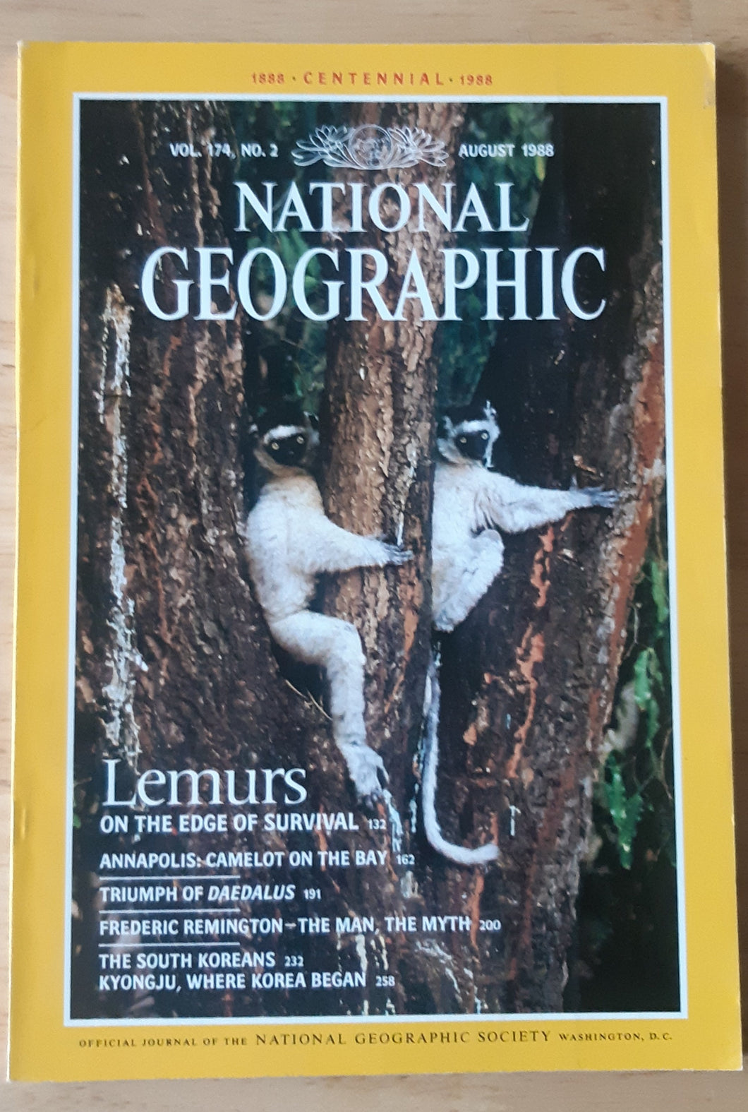 National Geographic - August 1988 (Vol. 174, No. 2)