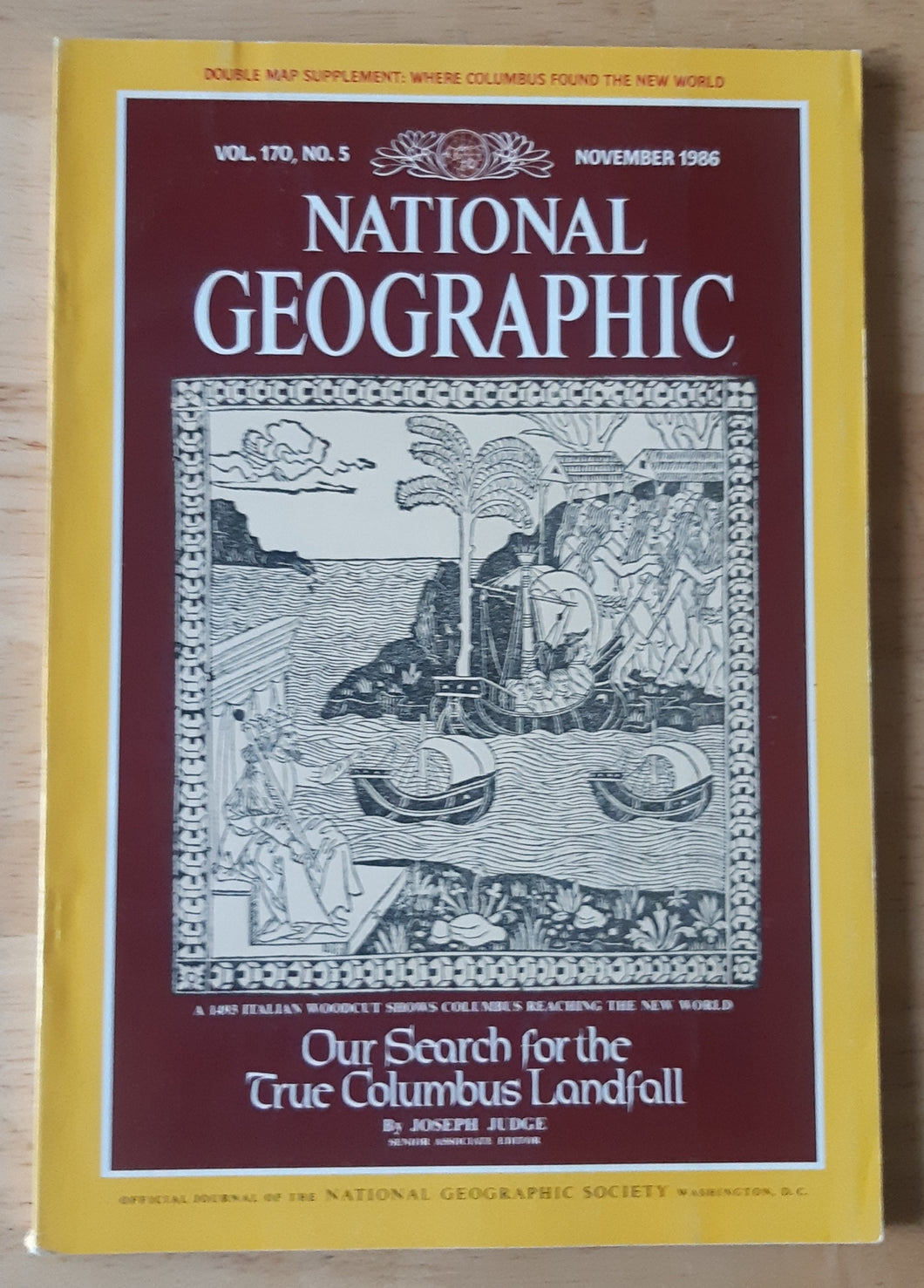 National Geographic - November 1986 (Vol. 170, No. 5)