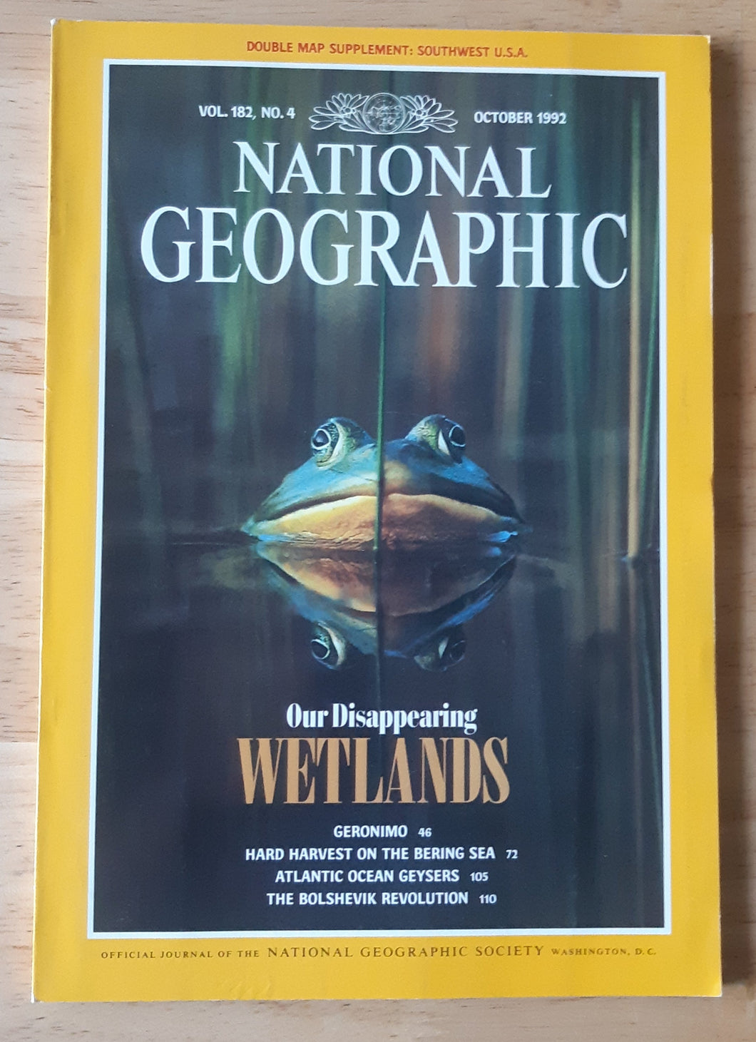 National Geographic - October 1992 (Vol. 182, No. 4)
