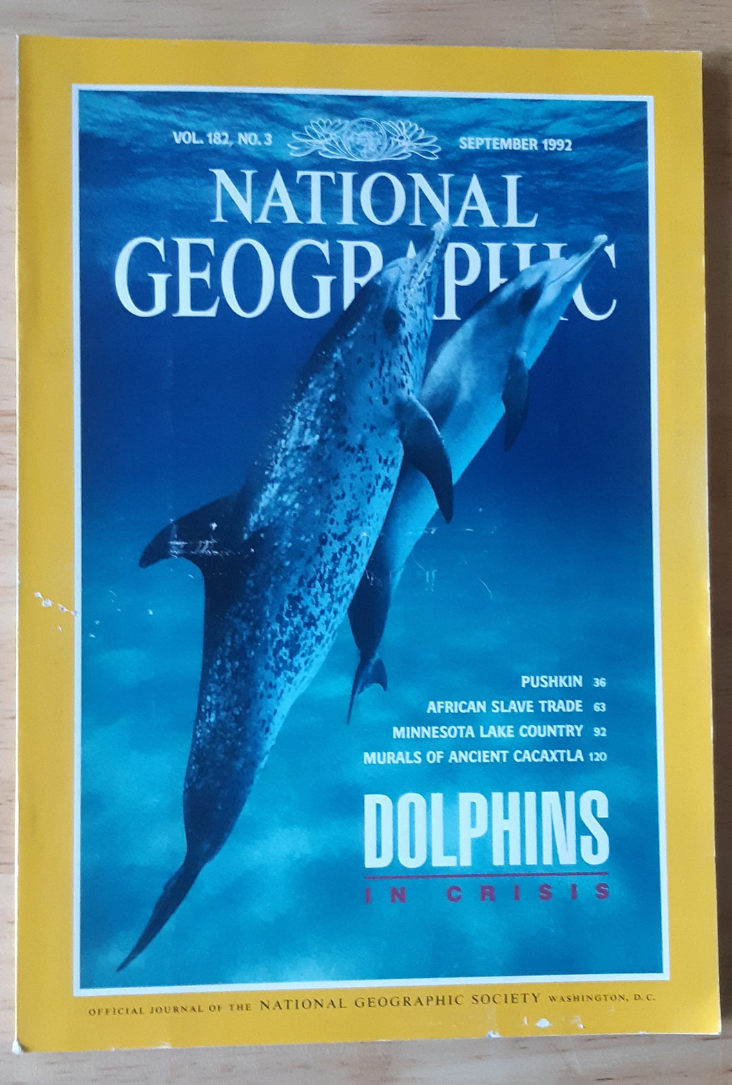 National Geographic - September 1992 (Vol. 182, No. 3)