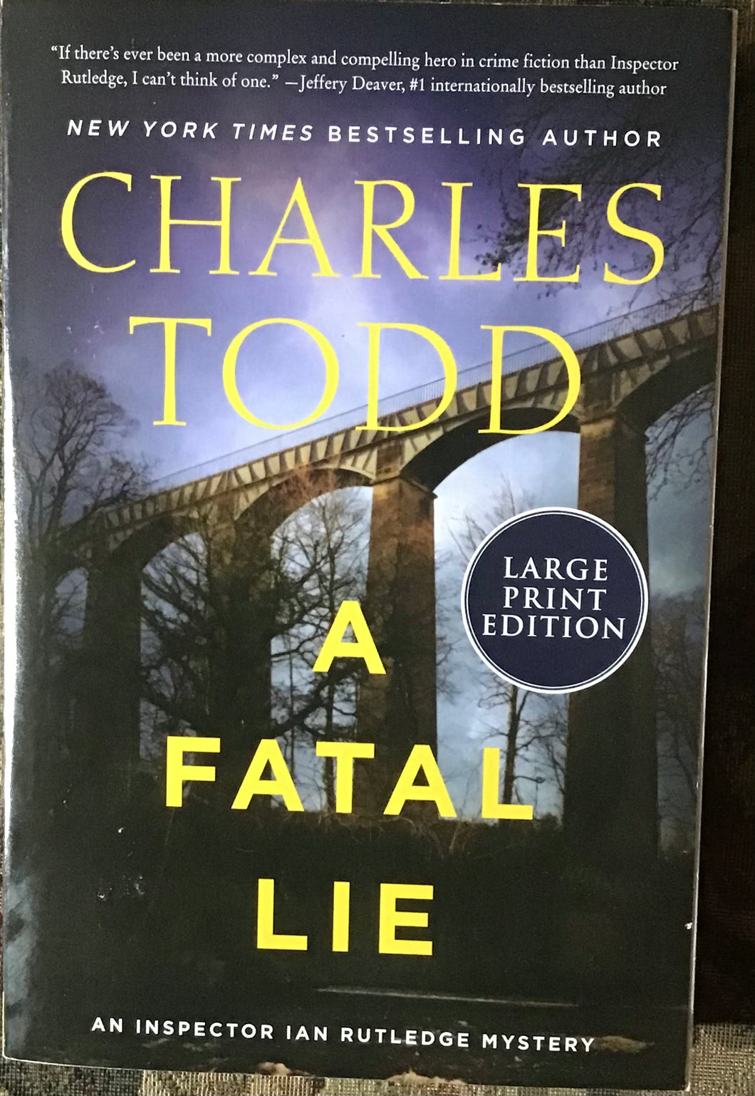 A Fatal Lie, Charles Todd