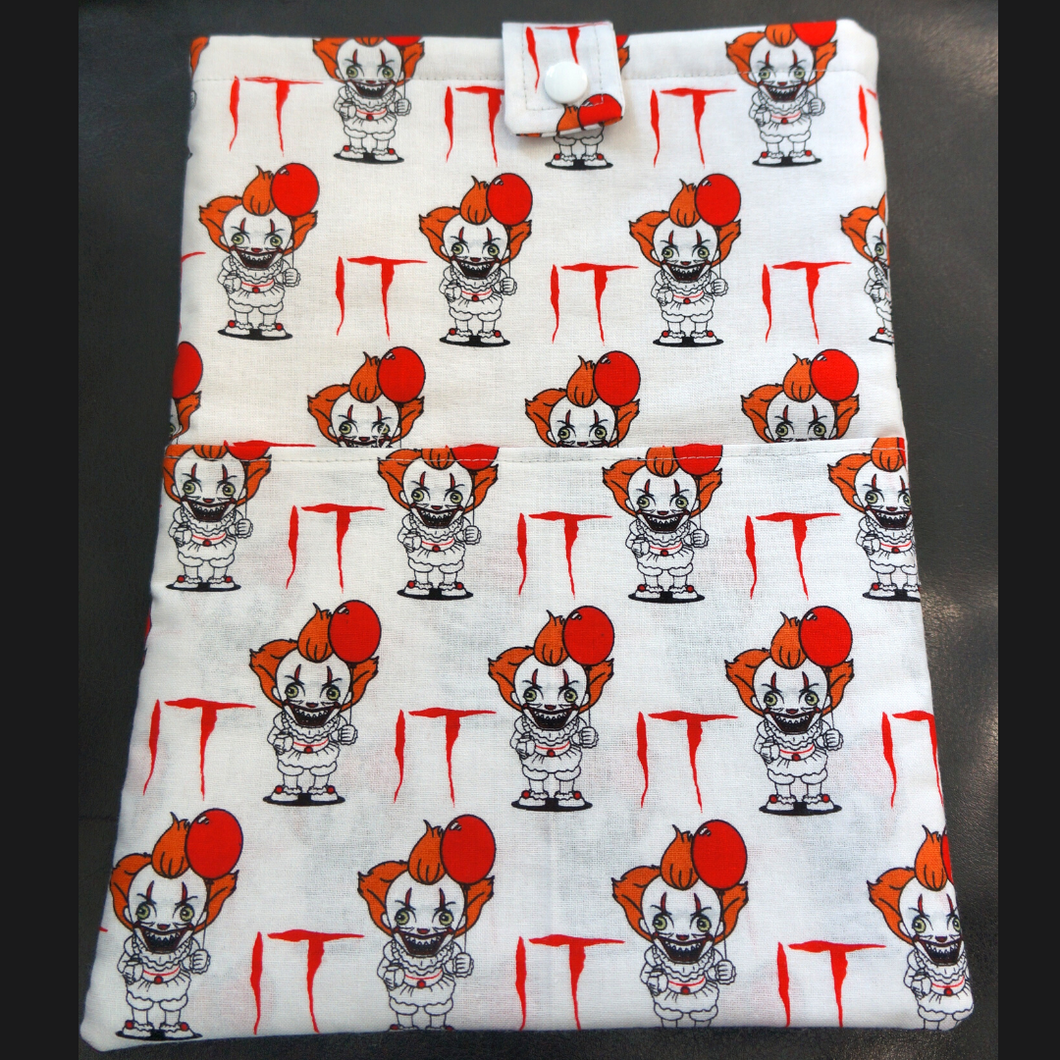 Book Sleeves - Pennywise the Clown (IT) Pattern