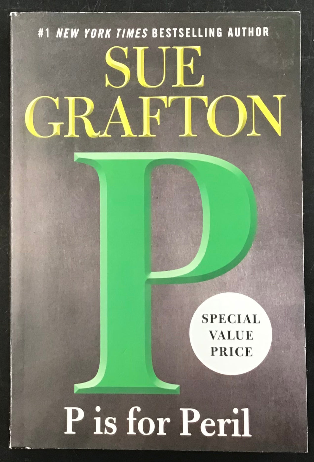 P Is For Peril, by Sue Grafton