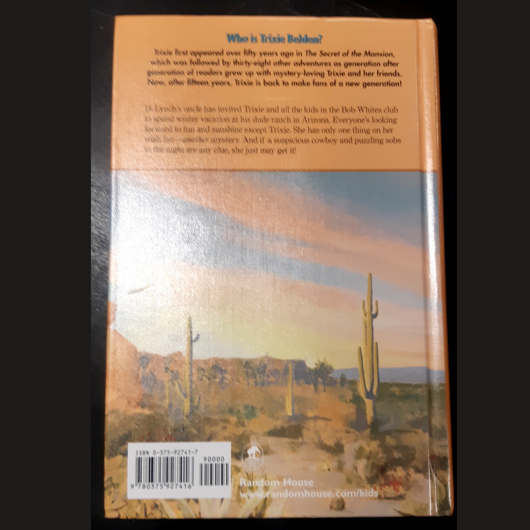 Trixie Belden #6 - Mystery in Arizona by Julie Campbell